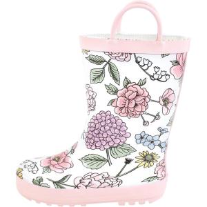 imageHudson Baby Unisex Baby Rain BootsVintage Blossom