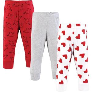 imageHudson Baby Unisex Cotton Pants and LeggingsRed
