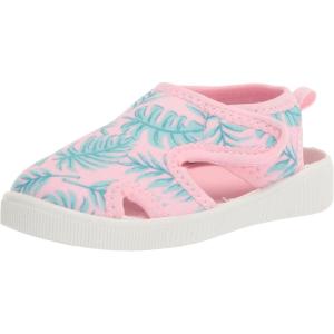 imageHudson Baby UnisexBaby Sandal and Water ShoePink Palm Leaf