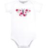 imageHudson Baby Unisex Baby Cotton BodysuitsBright Butterfly Floral