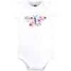 imageHudson Baby Unisex Baby Cotton BodysuitsButterfly Floral Tutu