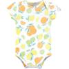 imageHudson Baby Unisex Baby Cotton BodysuitsCitrus Mint