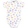 imageHudson Baby Unisex Baby Cotton BodysuitsHappy Girl