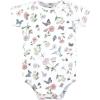 imageHudson Baby Unisex Baby Cotton BodysuitsHummingbird Garden