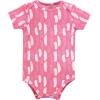 imageHudson Baby Unisex Baby Cotton BodysuitsPink Strawberry