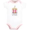 imageHudson Baby Unisex Baby Cotton BodysuitsPrincess Castle