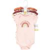 imageHudson Baby Unisex Baby Cotton BodysuitsSunshine Rainbows