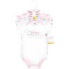 imageHudson Baby Unisex Baby Cotton BodysuitsToile Floral