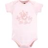 imageHudson Baby Unisex Baby Cotton BodysuitsToile Floral