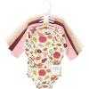 imageHudson Baby unisexbaby Thermal Long Sleeve BodysuitsAcorn Botanical