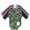 imageHudson Baby unisexbaby Thermal Long Sleeve BodysuitsBasic Camo