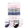 imageLuvable Friends Unisex Baby Cotton Bandana BibsPrincess Bear Leopard