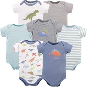 imageHudson Baby Baby Boys Cotton Bodysuits 7packStegosaurus