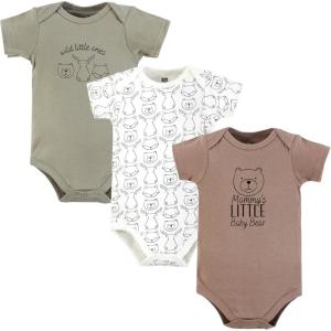 imageHudson Baby Unisex Baby Cotton BodysuitsMommys Baby Bear
