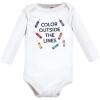 imageHudson Baby Baby Girls Cotton LongSleeve Bodysuits 7PackCreativity