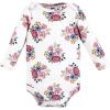 imageHudson Baby Baby Girls Cotton LongSleeve Bodysuits 7PackGirls World