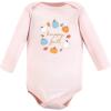 imageHudson Baby Baby Girls Cotton LongSleeve Bodysuits 7PackHappy Fall