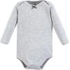 imageHudson Baby Baby Girls Cotton LongSleeve Bodysuits 7PackWinter Bows
