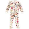 imageHudson Baby Girls Unisex Baby Thermal Zipper Sleep and Play 2pk Sage Dinosaur 36 MonthsAcorn Botanical