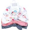 imageHudson Baby Infant Girls Turban Cotton Headwraps 024 MonthsButterfly Floral
