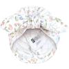 imageHudson Baby Infant Girls Turban Cotton Headwraps 024 MonthsPastel Wildflower