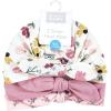 imageHudson Baby Infant Girls Turban Cotton Headwraps 024 MonthsSoft Painted Floral
