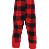 imageHudson Baby Unisex Baby Thermal Tapered Ankle Pants 4pk Creative Rainbows 1218 MonthsBuffalo Plaid Moose
