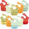 imageHudson Baby Unisex Baby Waterproof Polyester Bibs Tacos BeginnerTacos