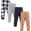 imageHudson Baby Unisex Baby Thermal Tapered Ankle Pants 4pk Creative Rainbows 1218 MonthsFootball