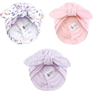 imageHudson Baby Infant Girls Turban Cotton Headwraps 024 MonthsModern Floral