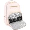 imageHudson Baby Unisex Baby Premium Diaper Bag Backpack and Changing PadPowder Pink