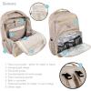imageHudson Baby Unisex Baby Premium Diaper Bag Backpack and Changing PadTaupe