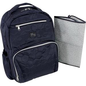 imageHudson Baby Unisex Baby Premium Diaper Bag Backpack and Changing PadNavy