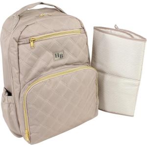 imageHudson Baby Unisex Baby Premium Diaper Bag Backpack and Changing PadTaupe