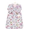 imageHudson Baby Unisex Baby Long Sleeve Plush Faux Fur Sleeping Bag Wearable BlanketVintage Blossom