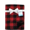 imageHudson Baby Unisex Baby Plush Blanket with Furry Binding and Back Construction One SizeBuffalo Plaid