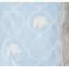imageHudson Baby Unisex Baby Plush Blanket with Furry Binding and Back Construction One SizeElephant