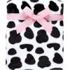 imageHudson Baby Unisex Baby Plush Blanket with Security Blanket Moon Girl One SizeCow
