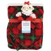 imageHudson Baby Unisex Baby Plush Blanket with Security Blanket Moon Girl One SizeMrs Claus