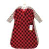 imageHudson Baby Unisex Baby Thermal Long Sleeve Sleeping Bag 2pkBuffalo Plaid Leopard