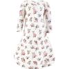 imageHudson Baby Unisex Baby Thermal Long Sleeve Sleeping Bag 2pkDusty Rose Floral