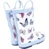 imageHudson Baby Infant Girls Rain Boots Blue Butterflies 8 Toddler