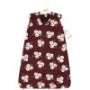 imageHudson Baby Unisex Baby Plush Faux Fur Sleeping Bag Wearable Blanket Hummingbird Garden 612 MonthsBurgundy Floral