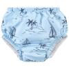 imageHudson Baby Unisex Baby Swim Diapers Dinosaurs 612 MonthsTropical Leaves