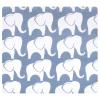 imageLittle Treasure Hudson Baby Cotton Poly Flannel Receiving Blankets Multipack Green Eucalyptus 30x30 inchesBlue Elephant