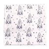 imageLittle Treasure Hudson Baby Cotton Poly Flannel Receiving Blankets Multipack Green Eucalyptus 30x30 inchesBlue Rocket Ship
