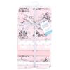 imageLittle Treasure Hudson Baby Cotton Poly Flannel Receiving Blankets Multipack Green Eucalyptus 30x30 inchesPink Fairytale Princess