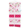 imageLittle Treasure Hudson Baby Cotton Poly Flannel Receiving Blankets Multipack Green Eucalyptus 30x30 inchesPink Rose