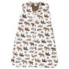 imageHudson Baby Unisex Baby Plush Faux Fur Sleeping Bag Wearable Blanket Hummingbird Garden 612 MonthsAnimal Adventure