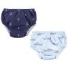 imageHudson Baby Unisex Baby Swim Diapers Dinosaurs 612 MonthsBlue Gray Shark